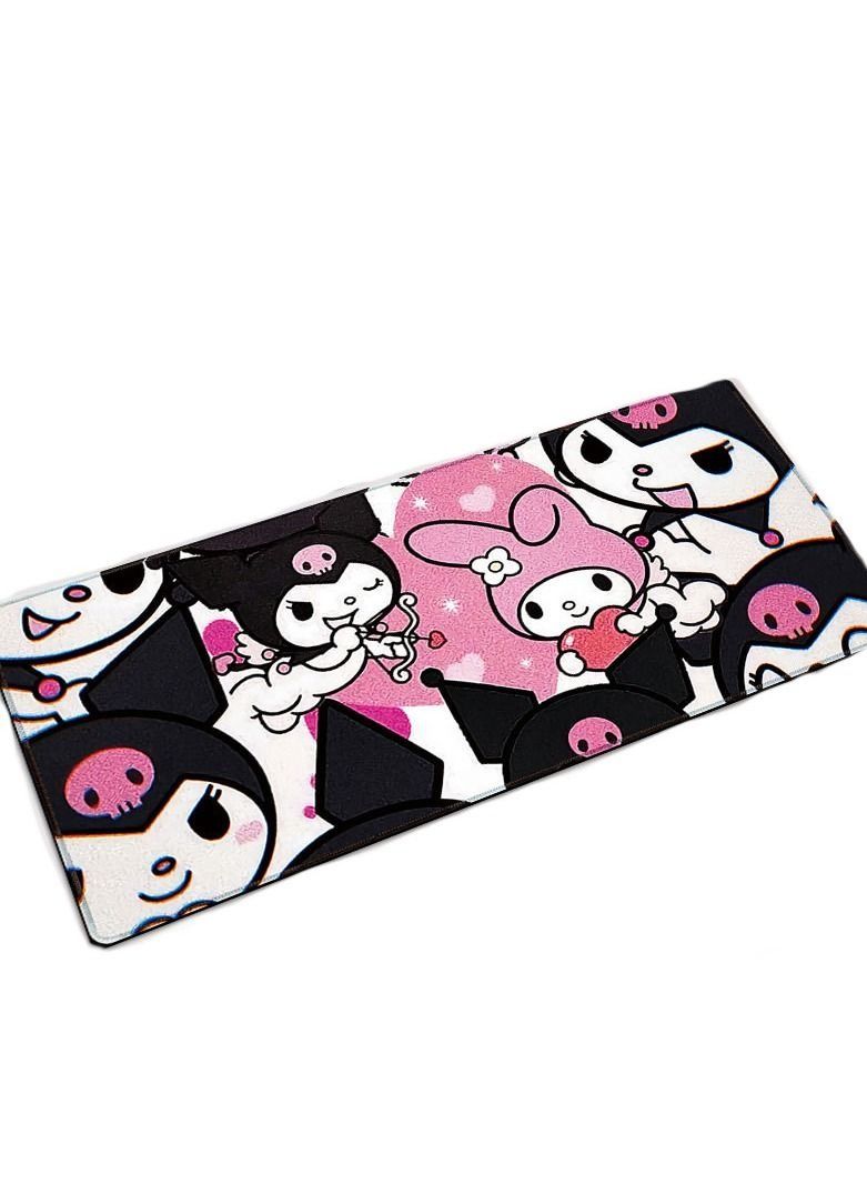 Y&D Kuromi Melody Cinnamoroll Large Gaming Keyboard Mouse Pad Non-Slip Rubber Cloth Computer Game Children Mat For Boys Girls - Image 1