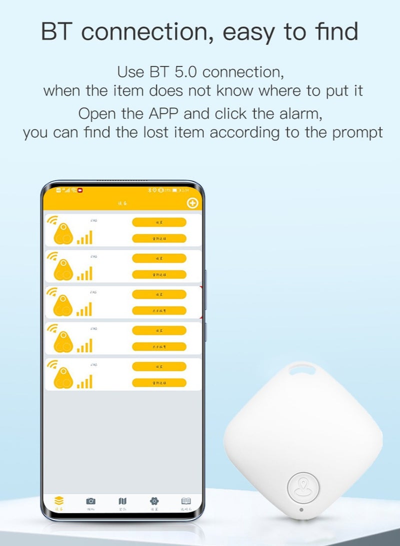 Leon Home Item locator, secure smart tag works with Apple Find My (iOS only), phone finder, key finder compatible with iPhone iPad iWatch Mac, bluetooth tracker for keys wallet items  - Image 2