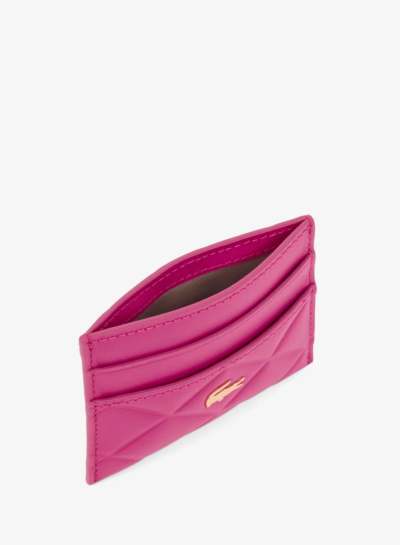 Lacoste  Crocodelle Leather Cardholder for Women | Best Price UAE