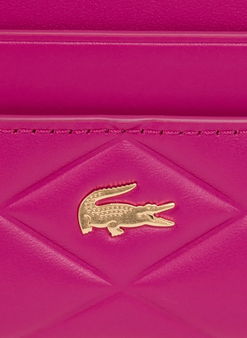 Lacoste  Crocodelle Leather Cardholder for Women | Best Price UAE