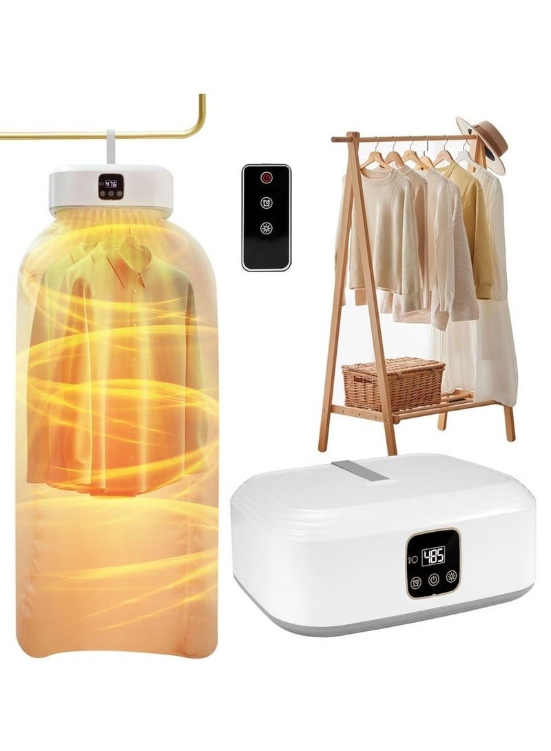 TIGER Portable Clothes Dryer || Mini Dryer Machine, Upgraded Compact Design, 20min to 2H Quick Drying, Foldable, Energy-Efficient, Ideal for Home, Travel, & Apartments – Lightweight, Easy Storage  - Image 1