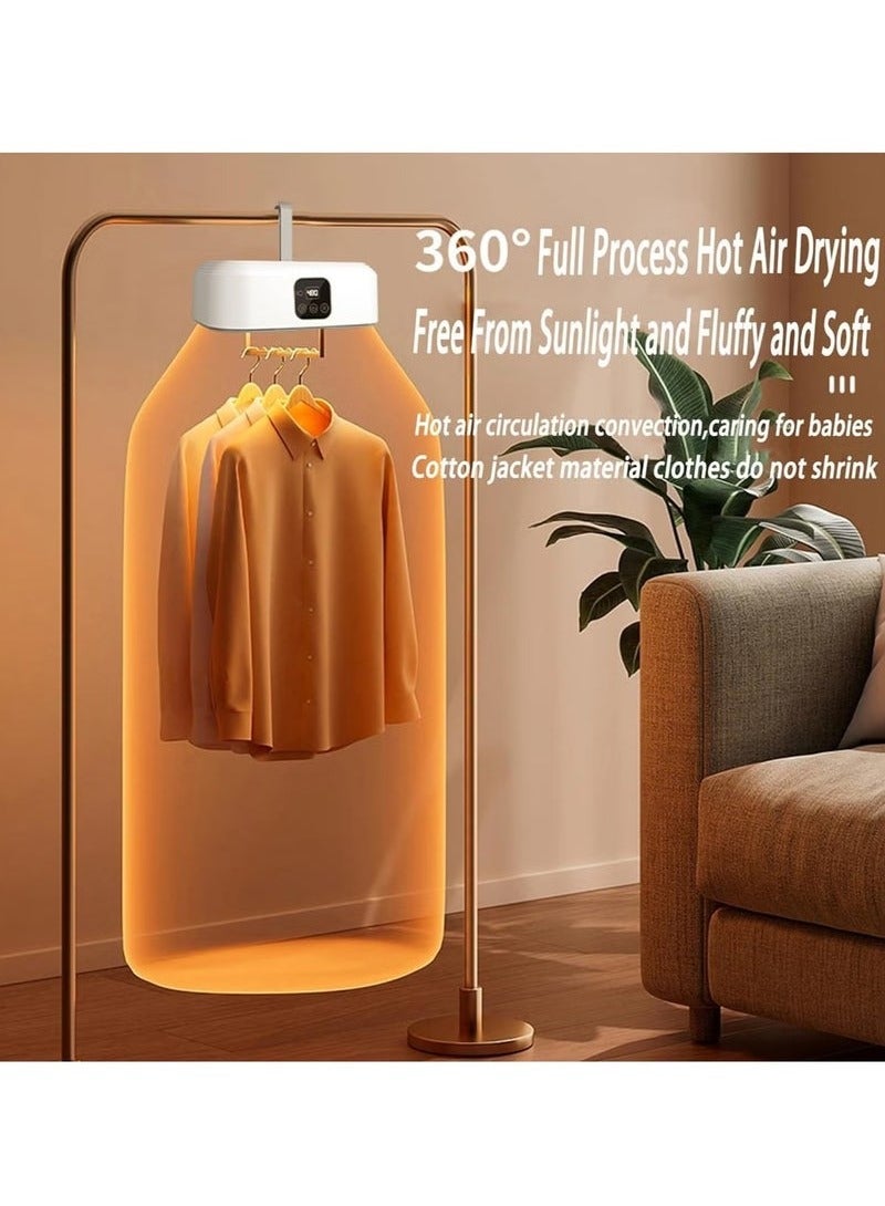 TIGER Portable Clothes Dryer || Mini Dryer Machine, Upgraded Compact Design, 20min to 2H Quick Drying, Foldable, Energy-Efficient, Ideal for Home, Travel, & Apartments – Lightweight, Easy Storage  - Image 5