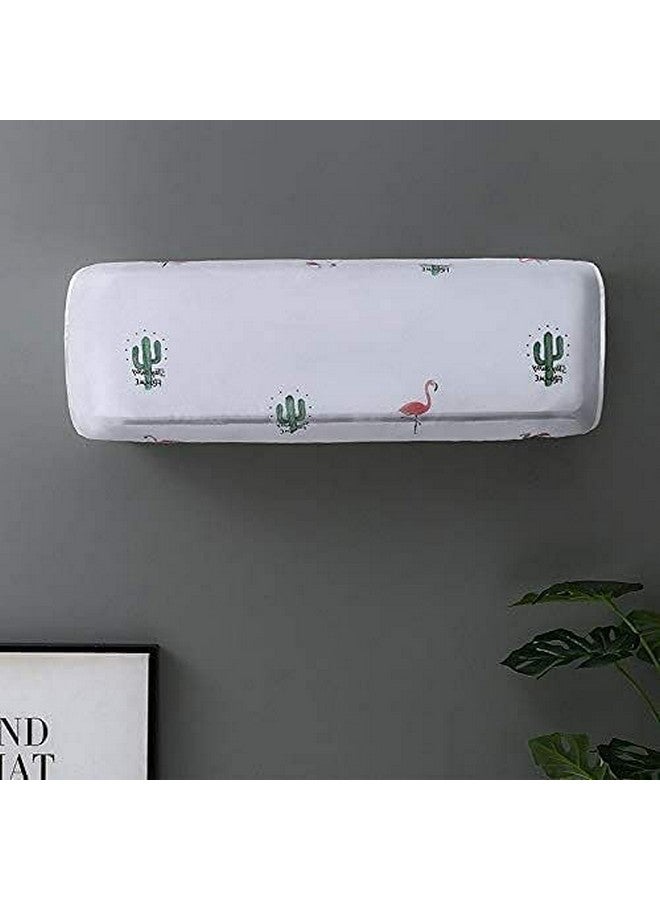 JB Export غطاء مكيف الهواء JB Export ل 1.5 و 2 طن مكيف سبليت مقاوم للغبار ومائي وقابل للتمدد مع حافة مرنة لجميع الشركات (110 × 33 × 31 سم) - Image 2