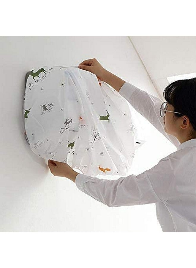 JB Export غطاء مكيف الهواء JB Export ل 1.5 و 2 طن مكيف سبليت مقاوم للغبار ومائي وقابل للتمدد مع حافة مرنة لجميع الشركات (110 × 33 × 31 سم) - Image 5