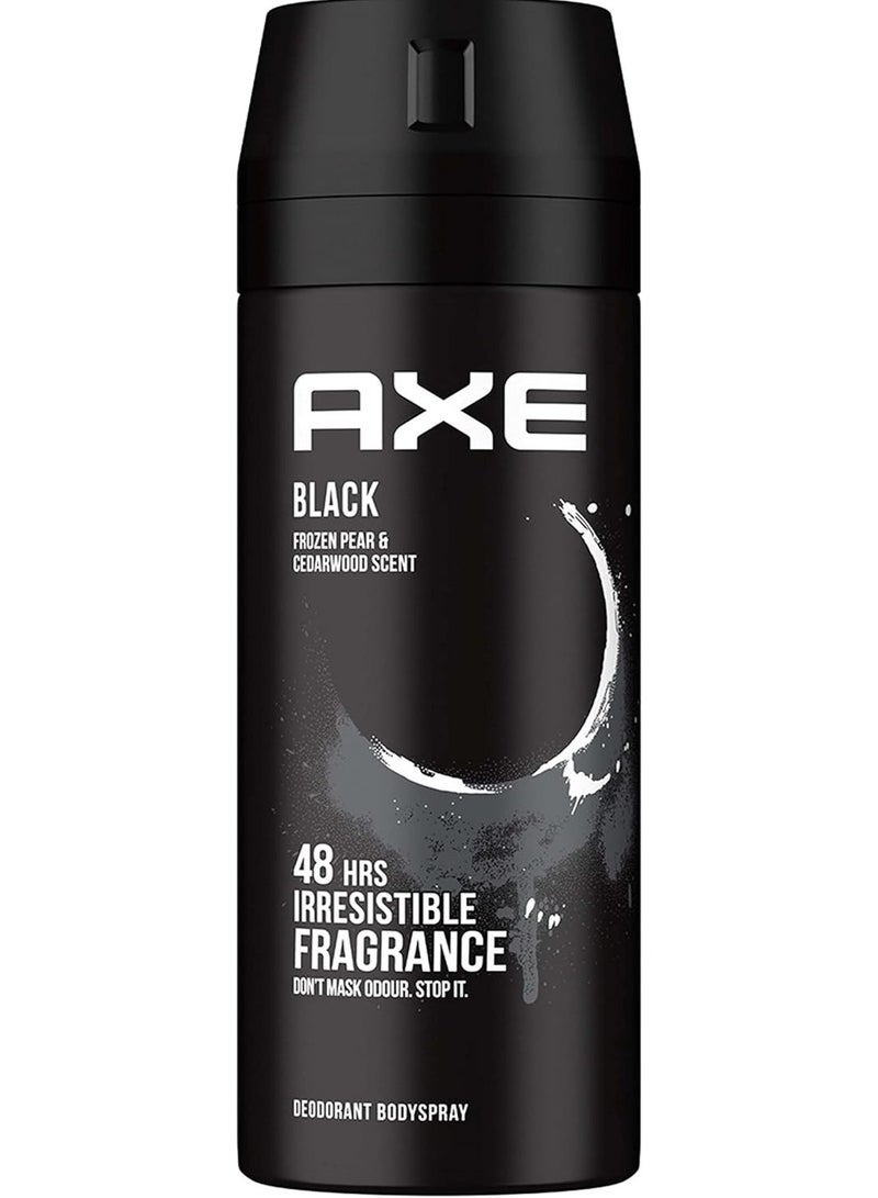Axe Non Stop Fresh Black Body Spray Deodorant 6x150ml - Image 4