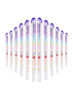Excefore Scented Glitter Color Pen Multicolor Fun Pens Smooth Writing Stationary Kit Cute Smell Good Fruit Flavors Coloring for Girls Kids Arts Crafts School, 36 Count  - Image 1