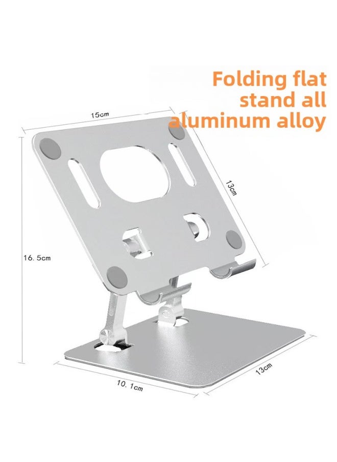 Generic - 360 Rotatable Tablet Stand Support Frame For Painting Online Classes Specialized For Pubg Ipad Desktop Holder-Color:P63 [silver] Fixed-Applicable Dimensions:Use Of Equipment Within 12.9 Inches - Image 1