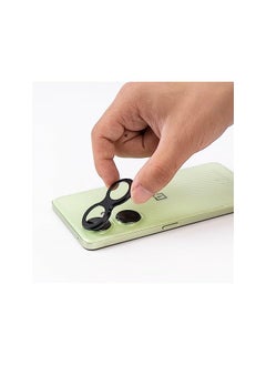Ibywind Screen Protector For Oneplus Nord Ce 3 Lite 5G 6.72 Inches With 2 Pcs Tempered Glass 1Pc Camera Lens Protector 1Pc Backing Carbon Fiber Film Fingerprint Reader Easy To Install  - Image 5