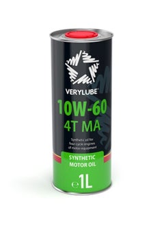 XADO Motor Bike Oil 10W 60 4T Super Synthetic - 1L Can With Ceramic Metal Conditioner Revitalizant