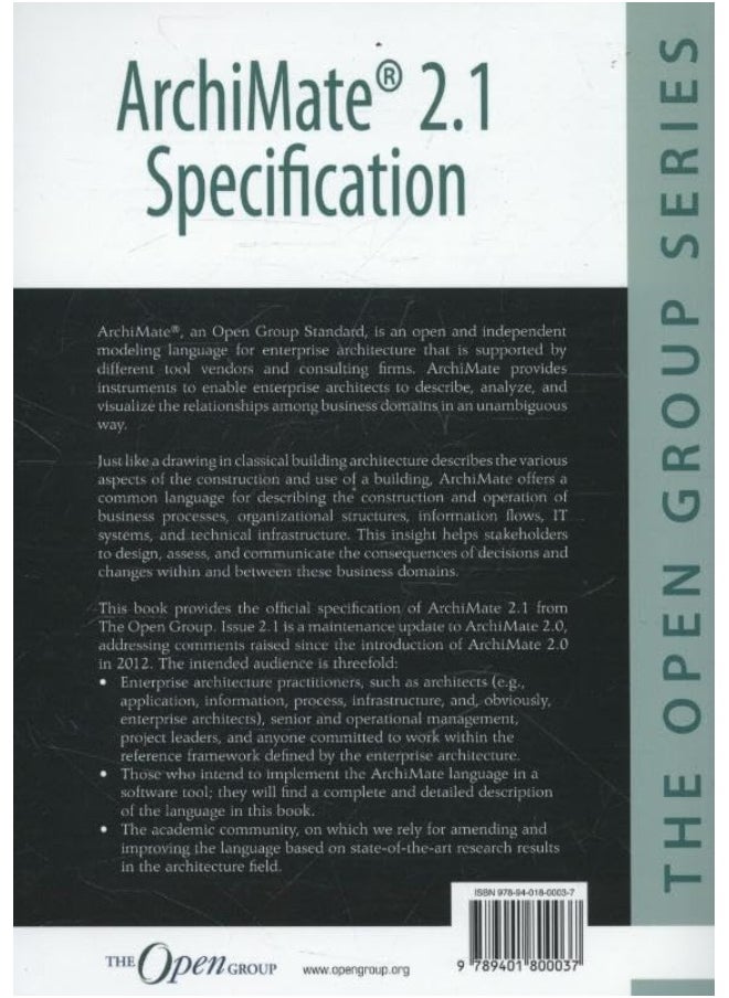 ArchiMate 2.1 Specification  - Image 2