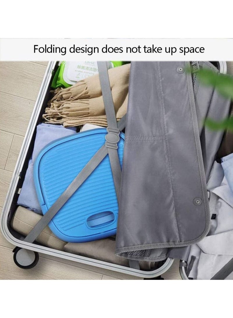 DubaiGallery Portable Washing Machine, Mini Washer, Small Foldable Washing Machine for Underwear, Socks, Baby Clothes, Towels, Delicates - Image 2