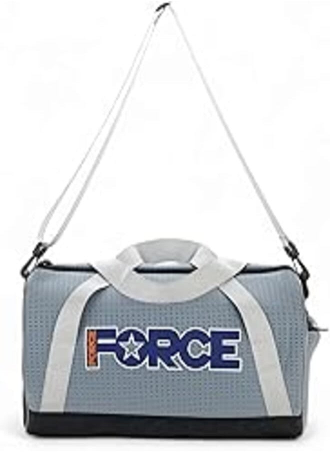 FORCE - Force Sports Bag Mesh | Durable & Stylish | Gym Workout Travel Beach | 45x25x25 cm | Gray - Image 1