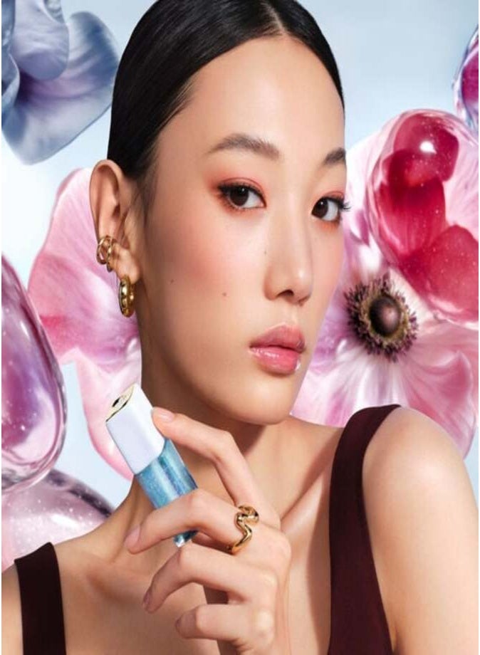 غيرلان زيت الشفاه Guerlain KissKiss Bee Glow Plump (سعة 9.5 مل) – درجة 200 Cool Glow: ملمع شفاه مرطب ومُكثِّف غني بفوائد العسل. - Image 3