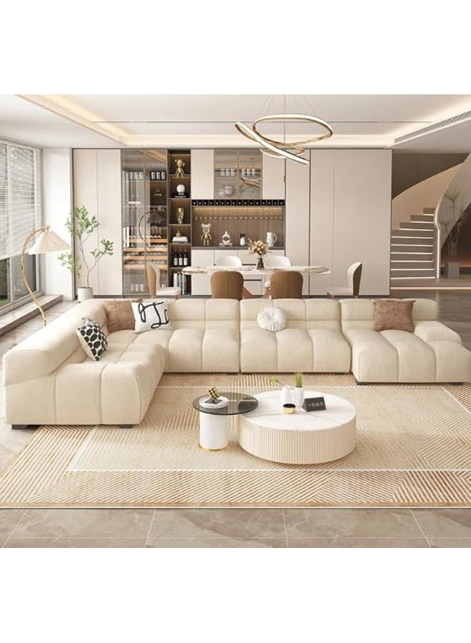 Zayn comforts Elegant Minimalist Nordic Sofa  Timeless Comfort & Modern Style For Modern Living Rooms (Chaise On Left) - Image 3