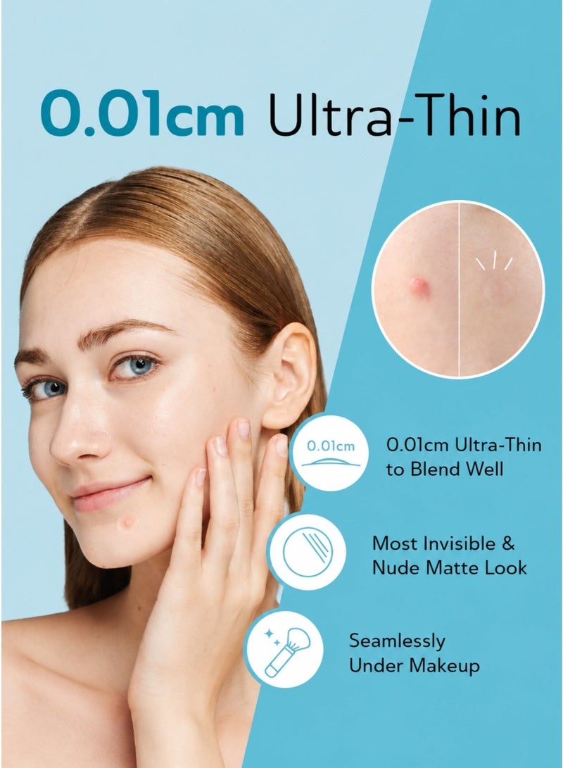 DERMA ANGEL Acne Pimple Spot Patches with Salicylic Acid 12mm 24 Count Day and Night Pack of 3 - Image 4