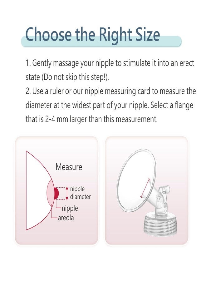 Momstouch قطع مضخة Momstouch متوافقة مع Spectra S1/S2/9 Plus، ليست ملحقات أصلية، مجموعة كاملة من البدائل تشمل فلانج 24 مم، صمام بطة، واقي من التدفق العكسي، أنابيب وزجاجة - Image 3