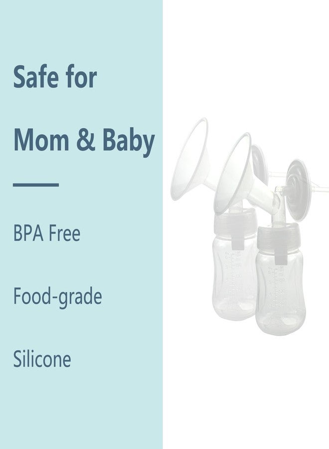 Momstouch قطع مضخة Momstouch متوافقة مع Spectra S1/S2/9 Plus، ليست ملحقات أصلية، مجموعة كاملة من البدائل تشمل فلانج 24 مم، صمام بطة، واقي من التدفق العكسي، أنابيب وزجاجة - Image 4