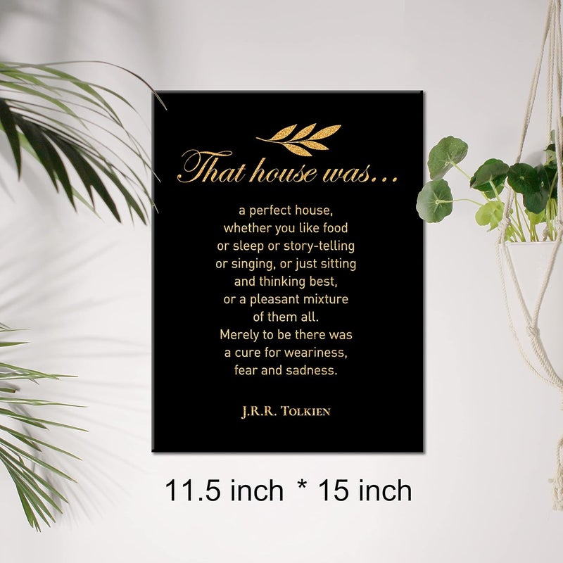 JerLoe Inspirational J.R.R. Tolkien Quote Canvas Wall Art - Image 2