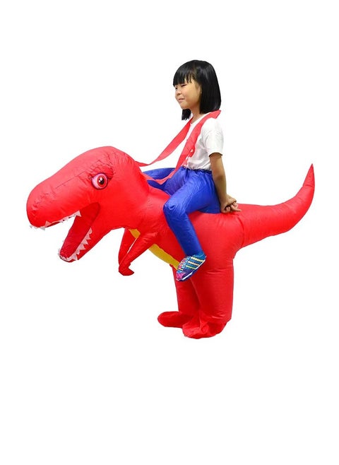 Andrew Inflatable Dinosaur Suit for Kids - Red