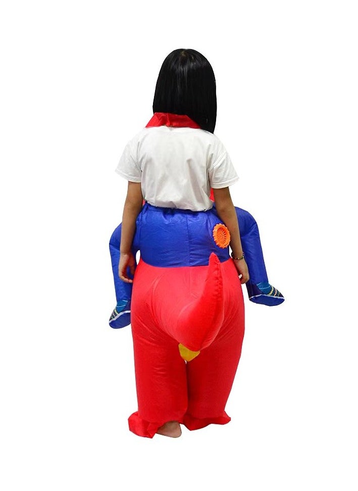 Andrew Inflatable Dinosaur Suit for Kids - Red
