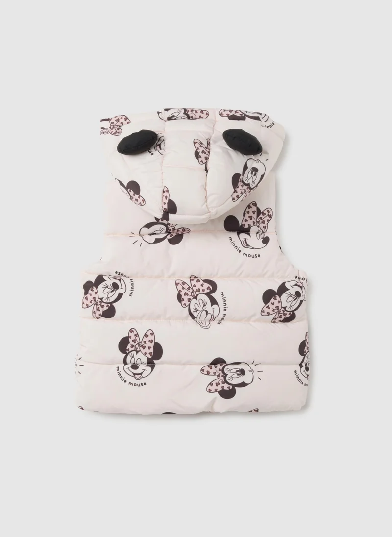 او في اس سترة بناتي وردية بقصة عادية بطبعة ميني