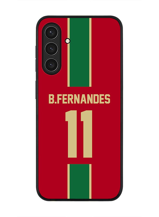 For Samsung Galaxy A17 / A17 4G Case,Slim fit Camera Protection, Shockproof Thin Phone cover  - Football  Portugal, B.Fernandes