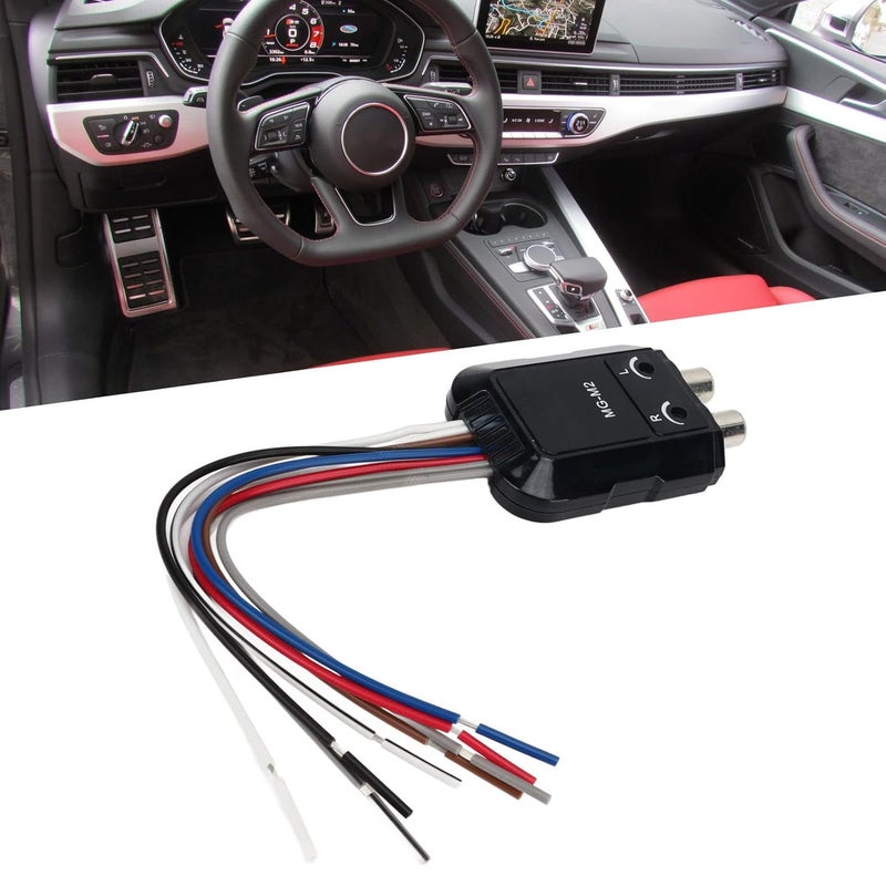 klarako Auto Parts,Car Audio Converter High to Low 2 Channel Line Output Stereo Convertor - Image 5