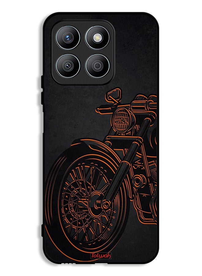 Tolwak Honor X8b Protective Case Cover Vintage Bike - Image 1
