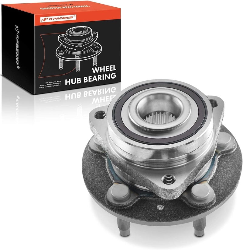 A-Premium Front Wheel Hub & Bearing Assembly for Buick, Cadillac, and Chevrolet Models - Image 1