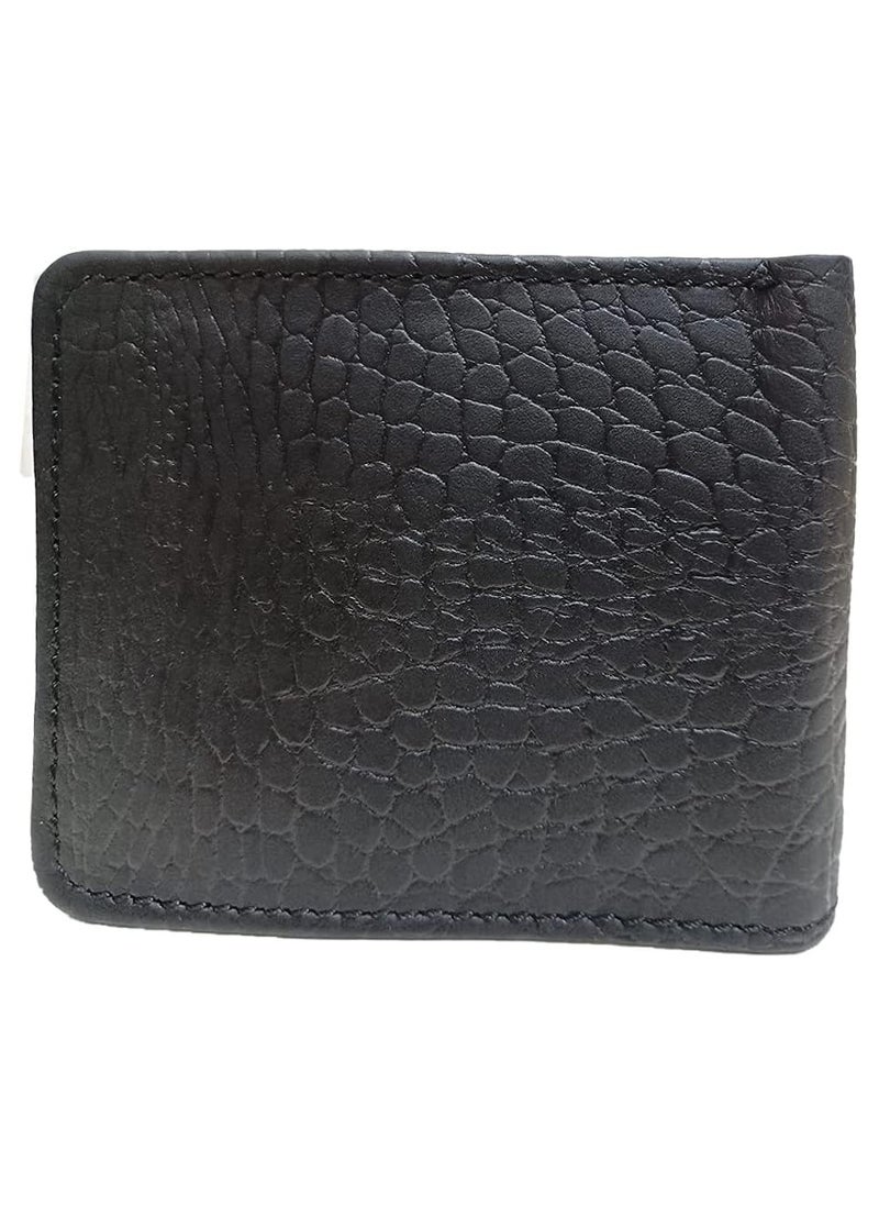 Generic - Men's Premium Leather Wallet with Croc-Embossed Design - Image 1