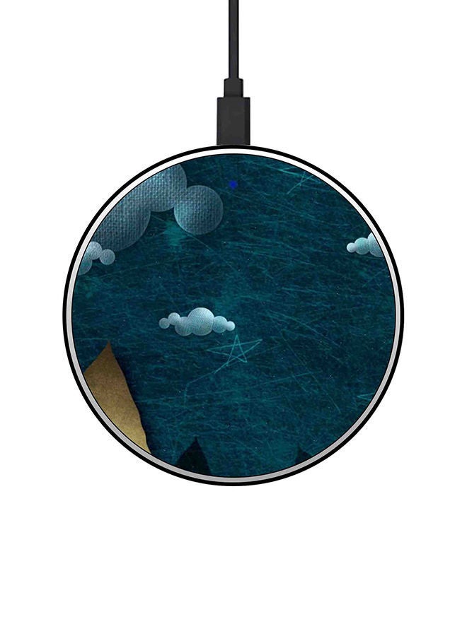 نيبمينينت شاحن لاسلكي سريع بقدرة 15 وات رفيع للغاية. متعدد الألوان