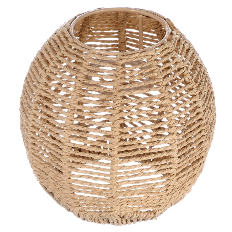 Rattan Woven Chandelier Lamp Shade Luxury Lighting Fixture for Hotel and Home Decor - Image 2