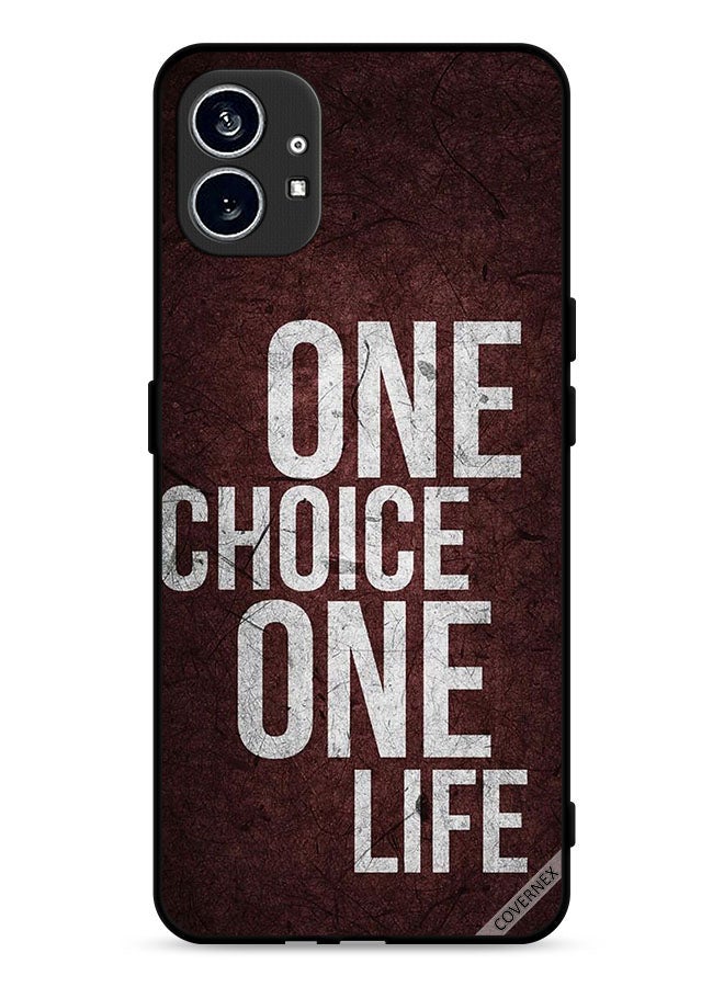 Covernex Nothing Phone (1) 5G Protective Case Cover One Choice One Life - Image 1