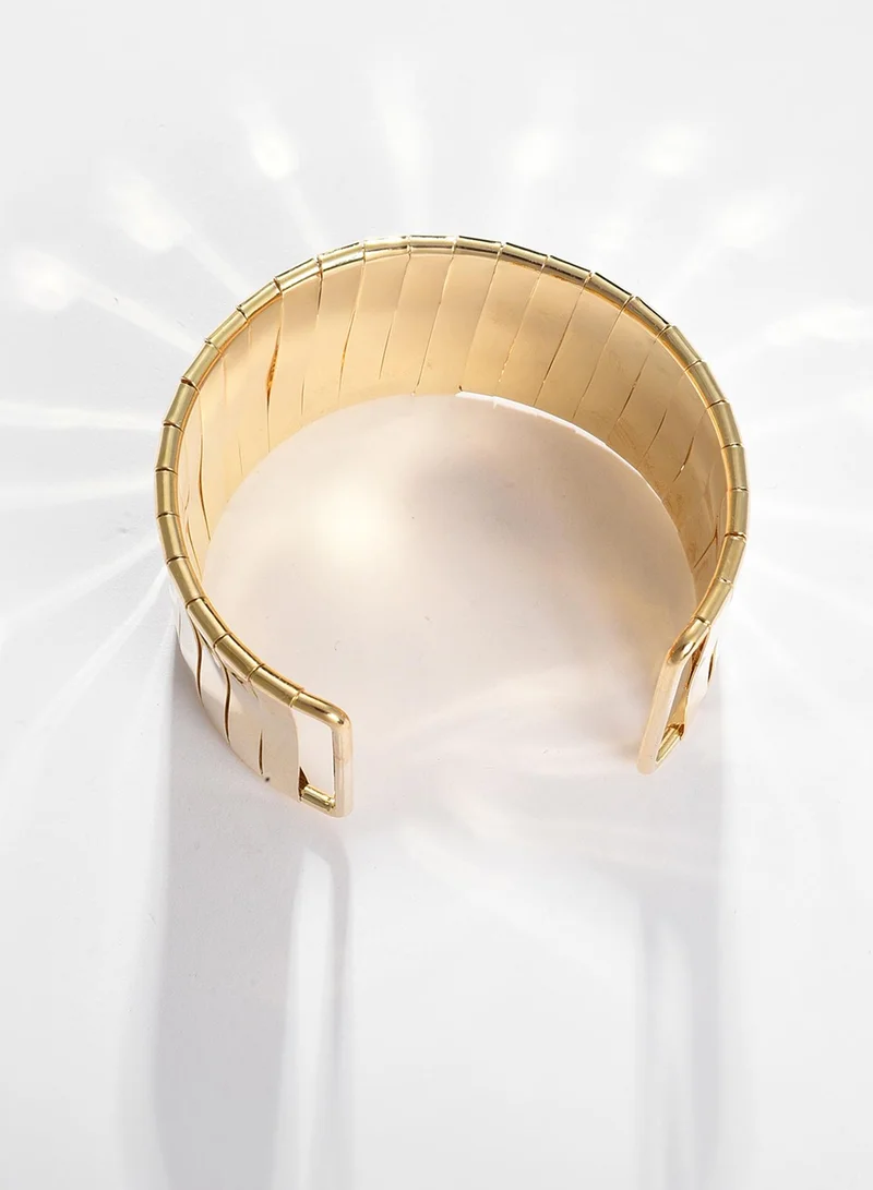 Sohi  Contemporary Cuff Artificial Bracelet Jewellery  | Best Price UAE