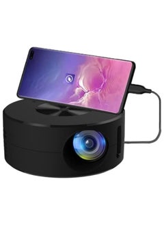 LIXES Portable LED Video Mini Projector Home Theater Projector For Android iPhone, USB Powered Support Wired Connection Phone Screen  - Image 1