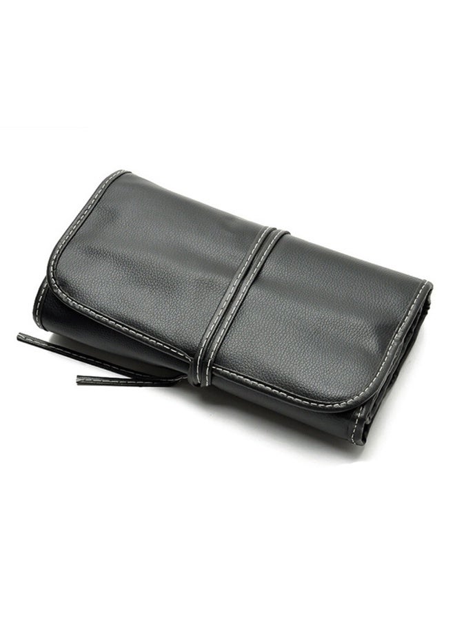 32-pieces Soft Fur Professional Womens Makeup Brush Sets With PU Storage Bag Wooden High-end Face Eye-shadow Eyeliner Cosmetic Brush Sets - Image 4