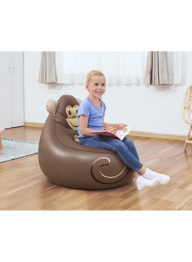 Bestway Animal Pattern Air Chair 72cm x 72cm x 64cm - Image 2