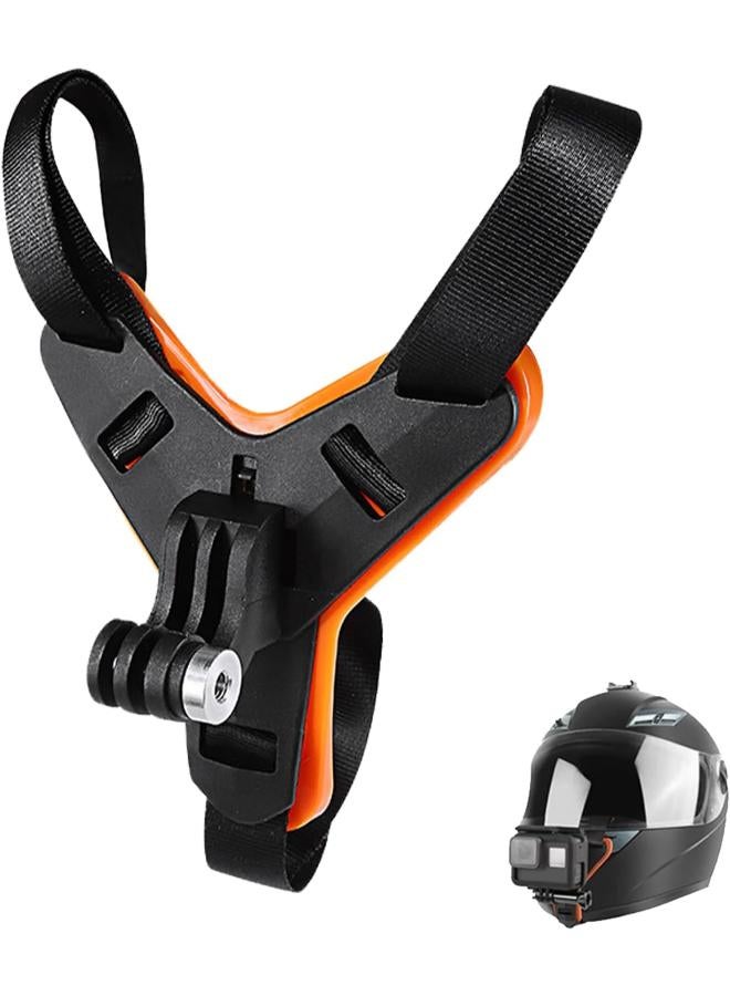 Motorcycle Helmet Strap Compatible with GoPro Cameras - Image 1