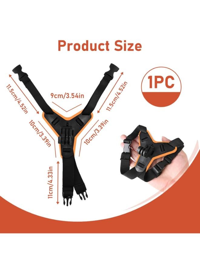 Motorcycle Helmet Strap Compatible with GoPro Cameras - Image 2