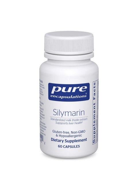 Silymarin ; Milk Thistle Extract Supplement For Liver Support And Antioxidant Activity* ; 60 Capsules