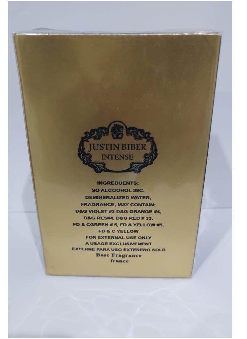 JUSTIN BIEBER - Justin Bieber Intense  Eau de Parfum 100ml - Image 1