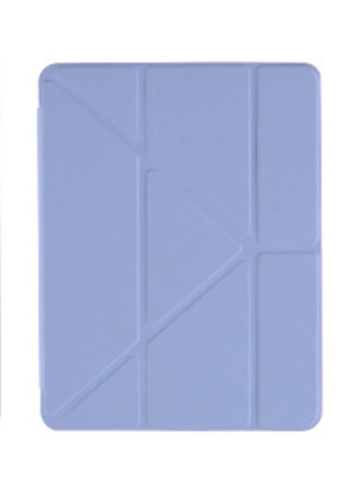 for HUAWEI  Pad Matepad SE 11 inch Case Cover, Triple Fold Y-shaped Design, Multi Angle, Leather Tablet Cover With Pen Slot, Automatic Wake-up/sleep,Purple