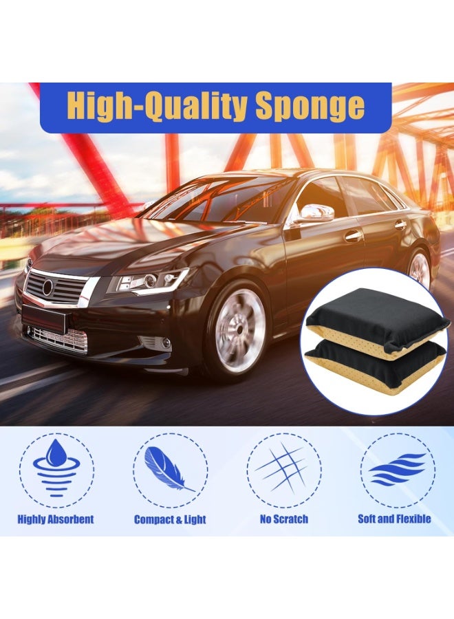 2PCS Window Defogger Sponge, Absorbent Window Glass Defogger Car Windshield Cleaner for Auto Cleaning - Image 4