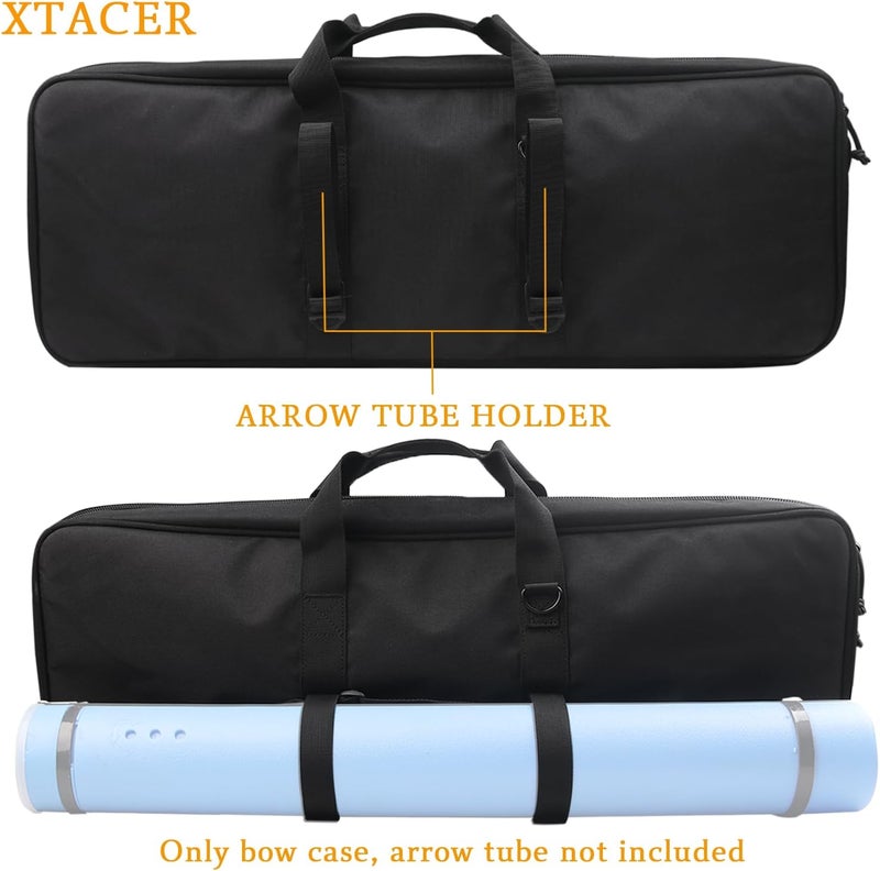 XTACER Tactical Bow Case MOLLE Recurve Takedown Bow Case Fully Padded Case - Image 5
