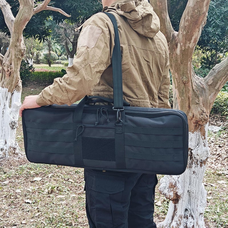 XTACER Tactical Bow Case MOLLE Recurve Takedown Bow Case Fully Padded Case - Image 2