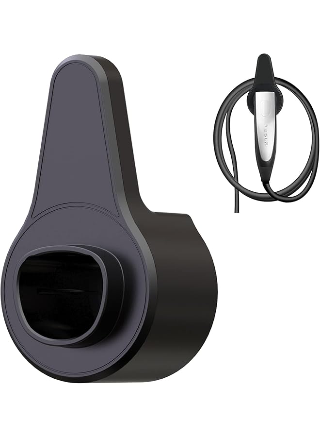 إكسفور منظم كابل شحن الشاحن، فتحة شاحن لمحول موصل التثبيت على الحائط من Tesla Motors، مناسب لطراز S - Image 1