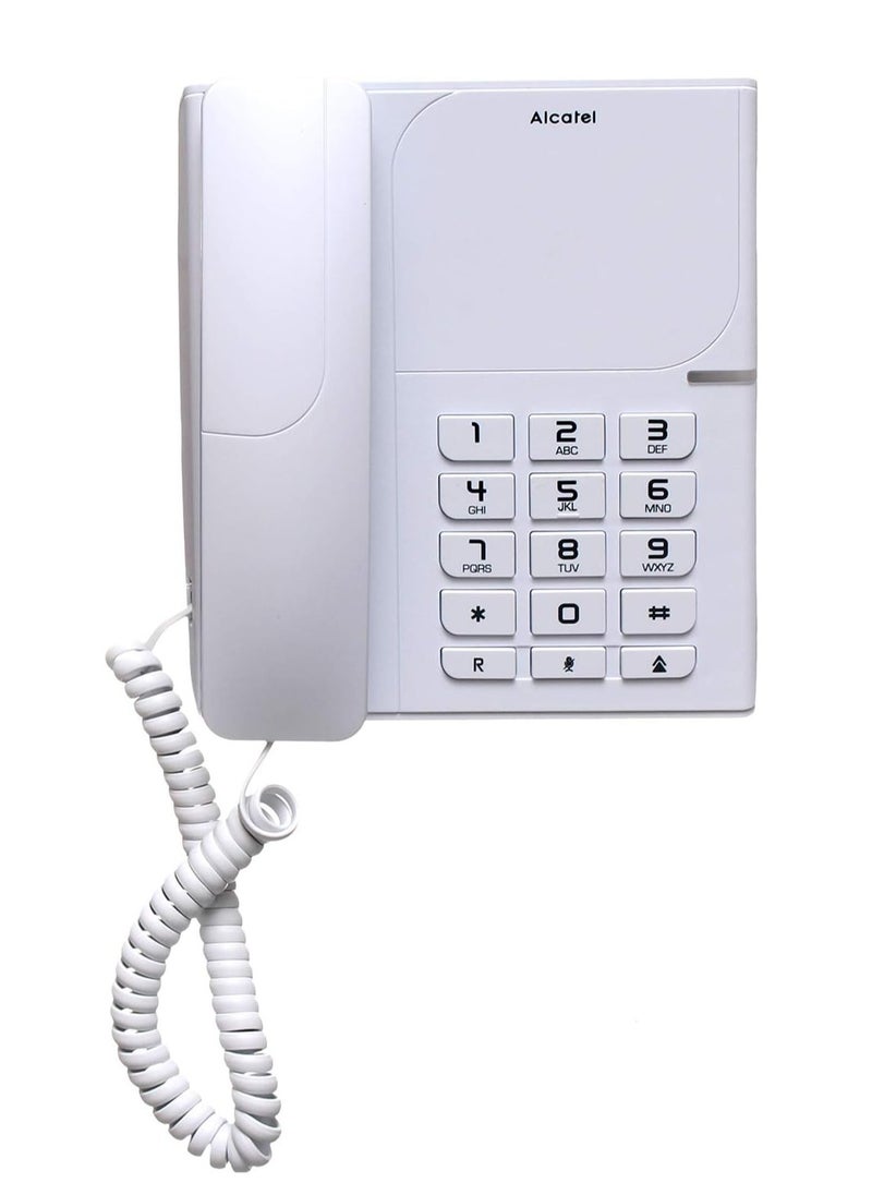 Alcatel Wired Home Phone T28 , White  - Image 1