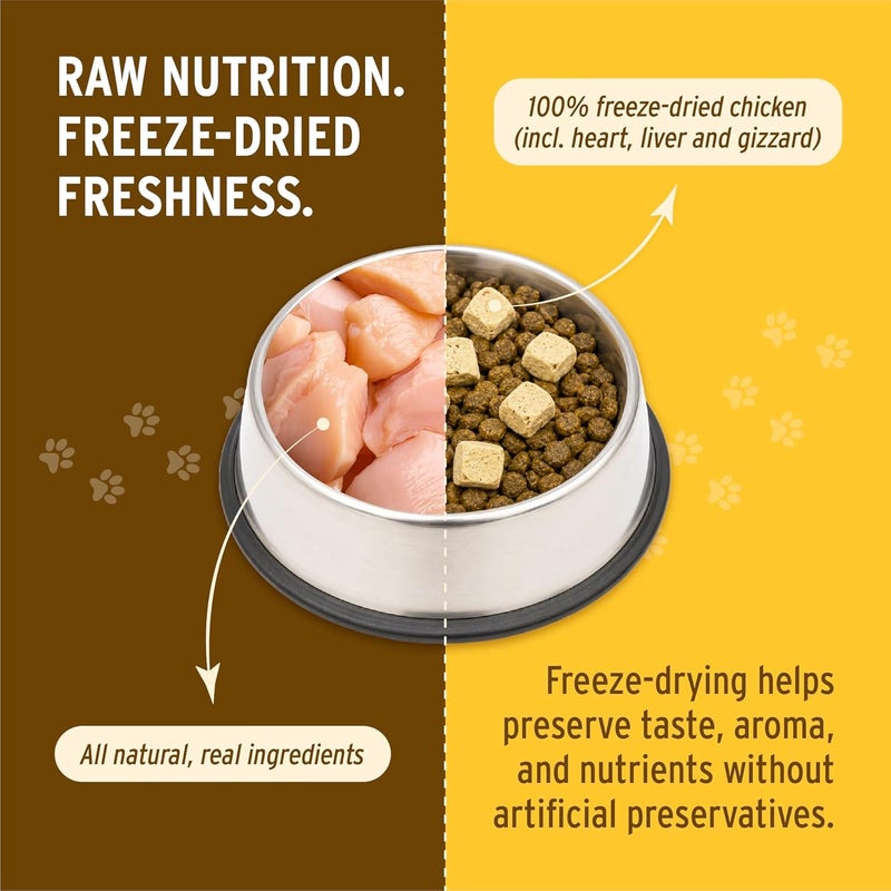 Nutri Bites Natural Chicken Meal Topper for Dogs and Cats - Enhances Coat, Immunity, and Joint Health - 1 Pack - Premium Pet Food Supplement with Omega-3 - Wholesome and Delicious Nutrition for Happy Pets - Image 3