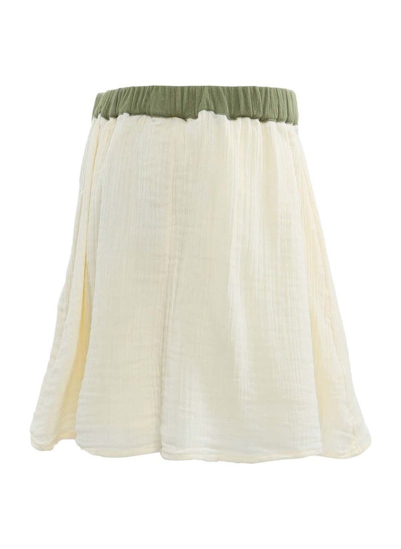 Bunai Bunai Root Collection Peach-colored Skirt SK10-001  - Image 3