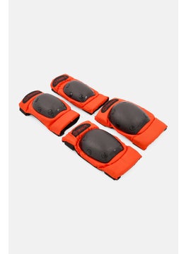 Razor Kids Boy Multi Sport Elbow And Knee Pads, Red  - Image 3